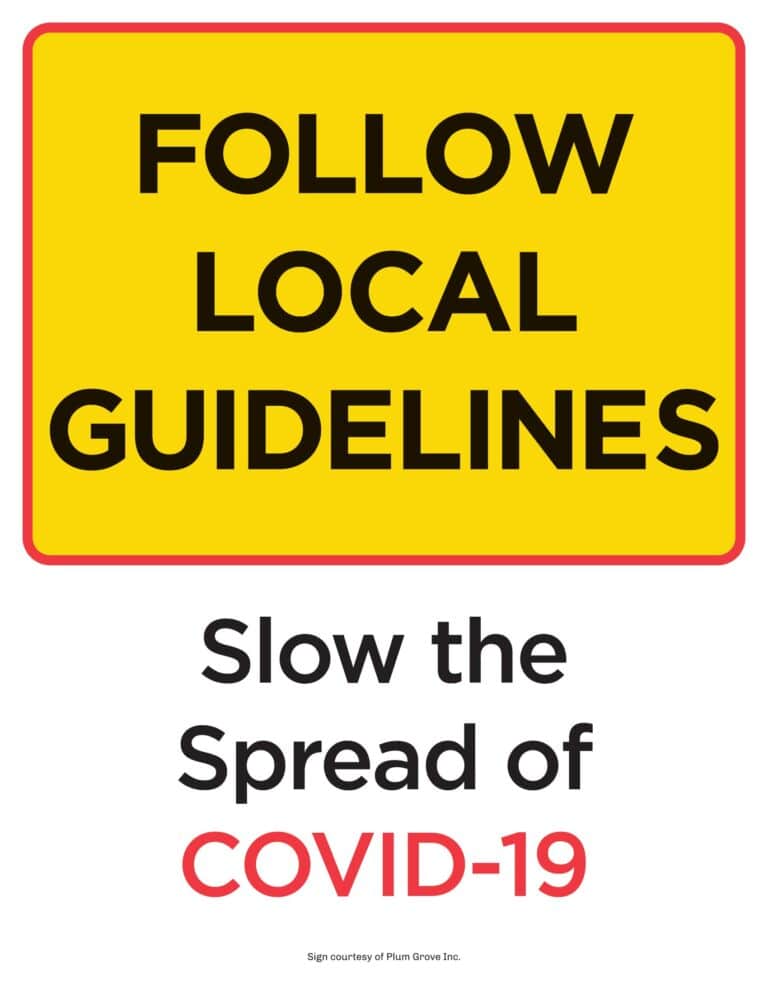Covid-19 Free PDF Signs &amp; Posters - Edupstairs